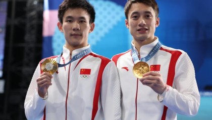 开云体育在直播-杨昊练俊杰奥运首秀夺金 无愧男双10米台最强组合